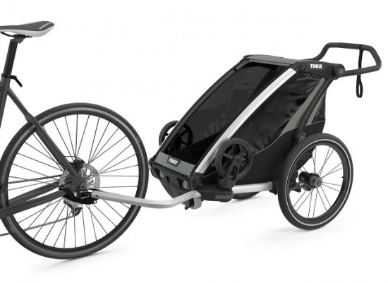 Small Thule Chariot Lite1 Agave Bikewithbike Iso